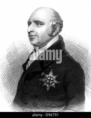 Adolphus Frederick, duc de Cambridge (1774-1850), prince anglais septième fils de George III. À partir de la 19e siècle imprimer Banque D'Images