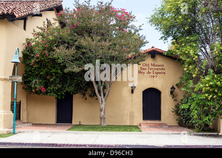 MIssion San Fernando Rey de España à Los Angeles en Californie Banque D'Images