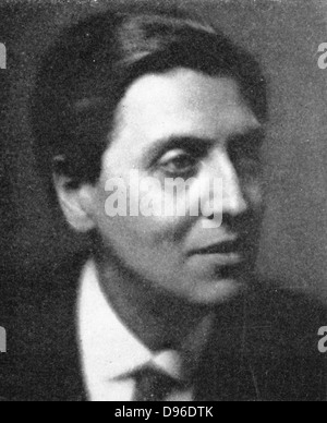 Alban Berg (1885-1935) compositeur autrichien, élève de Schoenberg. Banque D'Images