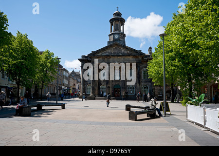 King's Own Royal Regiment and City Museum extérieur Market Square Lancaster Lancashire Angleterre Royaume-Uni GB Grande-Bretagne Banque D'Images