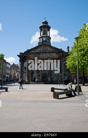 King's Own Royal Regiment and City Museum extérieur Market Square Lancaster Lancashire Angleterre Royaume-Uni GB Grande-Bretagne Banque D'Images