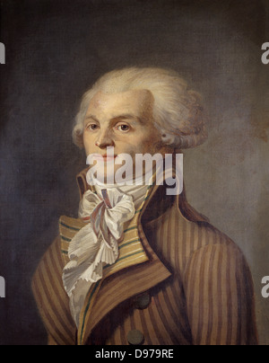 Maximilien de Robespierre 1793 Musée Carnavalet - Paris Banque D'Images