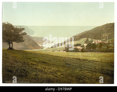 [Lee Abbey, Lynton et Lynmouth, Angleterre] (LOC) Banque D'Images