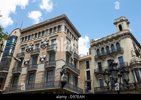 La casa Bruno Cuadros la rambla barcelona catalogne, Espagne Banque D'Images