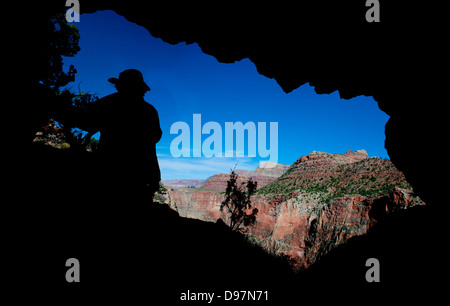 Parties du Parc National du Grand Canyon, à Horseshoe Mesa, au nord de Flagstaff, Arizona, USA. Banque D'Images