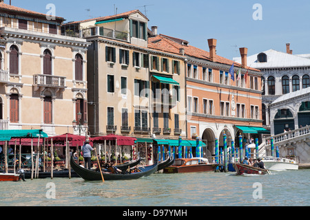 Grand Canal, Venise, Italie Banque D'Images