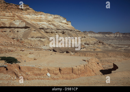 Paysages du nord de Dhofar, Oman Banque D'Images