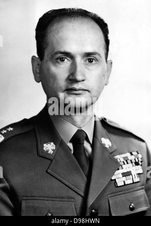 Wojciech Jaruzelski naissance 1923ancien commandant en chef de l'armée populaire polonaise communiste et le président du Parti ouvrier unifié polonais de 1981 à 1989, chef de l'Etat de 1985 à 1990. Banque D'Images