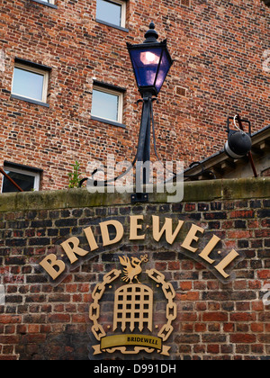 Bridewell restaurant, une ancienne prison de la police à Liverpool UK Banque D'Images