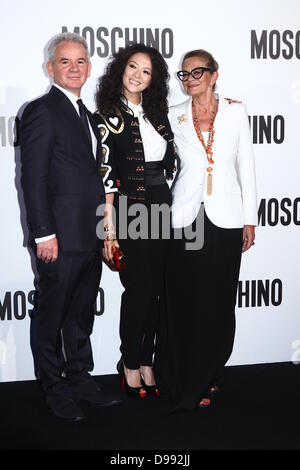 Zhang Ziyi est allé(e) à Moschino Printemps Été Montrer à Shanghai, Chine, le jeudi 13 juin, 2013. Banque D'Images