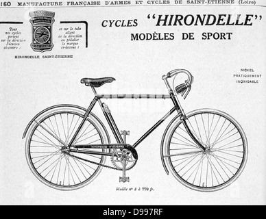 Ancienne Clé Plate Vélo Hirondelle - Saint-Étienne - Cyclisme Vintage