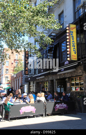 Sylvia's Soul Food Restaurant, Harlem, New York, Manhattan, USA Banque D'Images