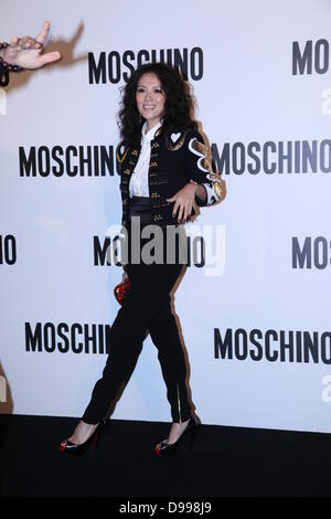 Zhang Ziyi est allé(e) à Moschino Printemps Été Montrer à Shanghai, Chine, le jeudi 13 juin, 2013. Banque D'Images