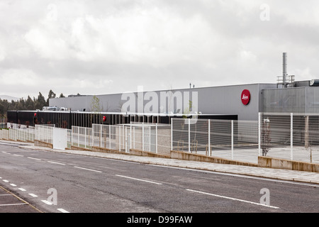 La nouvelle usine Leica à Vila Nova de Famalicão, Portugal. Inauguré en mars 2013, après 40 ans dans le précédent. Banque D'Images