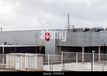 La nouvelle usine Leica à Vila Nova de Famalicão, Portugal. Inauguré en mars 2013, après 40 ans dans le précédent. Banque D'Images