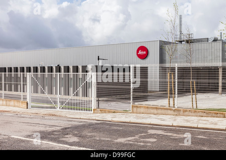 La nouvelle usine Leica à Vila Nova de Famalicão, Portugal. Inauguré en mars 2013, après 40 ans dans le précédent. Banque D'Images