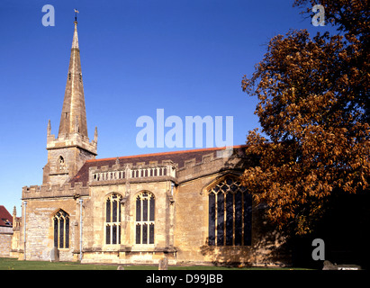 Église de Tous les Saints, Evesham, Worcestershire, Angleterre, Royaume-Uni, Europe de l'Ouest. Banque D'Images