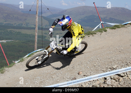 Gee Atherton GT Factory Racing Banque D'Images