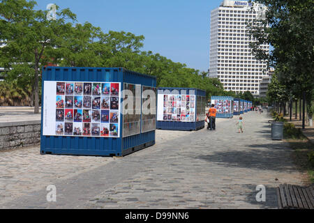 Marseille (France) 15 juin au 31 août 2013 : Exposition de portraits de famille dans le 26e siècle © Roland Bouvier/Alam Banque D'Images