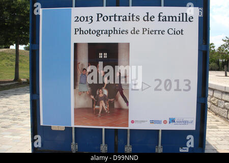 Marseille (France) 15 juin au 31 août 2013 : Exposition de portraits de famille dans le 26e siècle © Roland Bouvier/Alam Banque D'Images