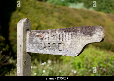 Le Jardin Secret sign Banque D'Images