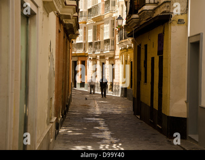 Street view en Jerez de la Frontera, Andalousie, espagne. Banque D'Images