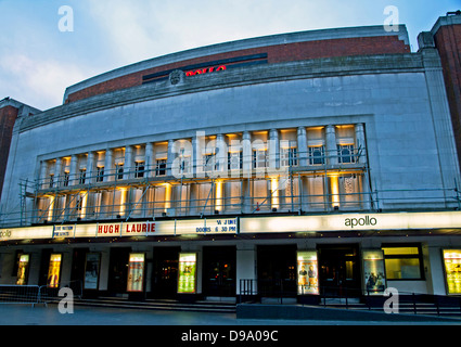 Façade de l'Hammersmith Apollo, Hammersmith, Londres, Angleterre, Royaume-Uni Banque D'Images