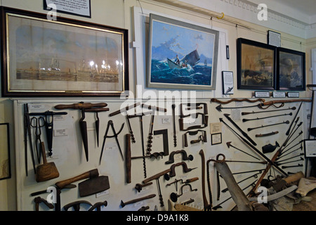 Sag Harbor Whaling Museum sur Long Island Banque D'Images