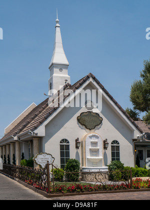 LAS VEGAS, NEVADA, Etats-Unis - 03 JUIN 2013 : extérieur de la chapelle des fleurs une jolie chapelle de mariage Banque D'Images