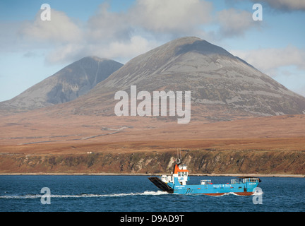 Les Sons d'Islay et de Jura du PAPS de Port Askaig. Banque D'Images