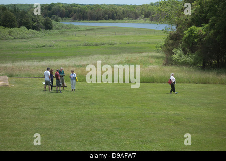 Pollock Krasner house et un centre d'études Banque D'Images
