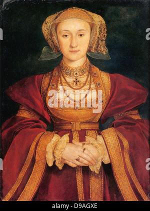 Anne de Clèves la quatrième épouse d'Henry VIII. Banque D'Images