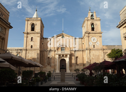 Co-cathédrale Saint-Jean à La Valette, Malte. Banque D'Images