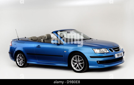 2007 Saab 9-3 Cabriolet Banque D'Images