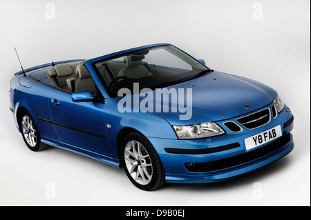 2007 Saab 9-3 Cabriolet Banque D'Images