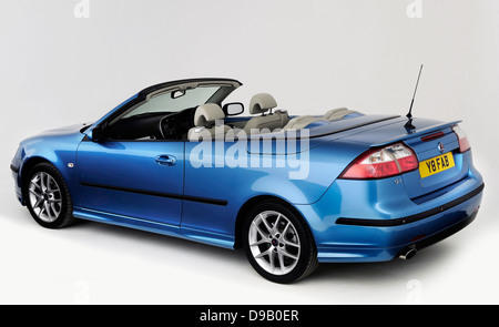 2007 Saab 9-3 Cabriolet Banque D'Images