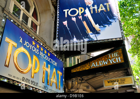 Londres, Angleterre, Royaume-Uni. Aldwich Theatre. 'Top Hat' Juin 2013 Banque D'Images