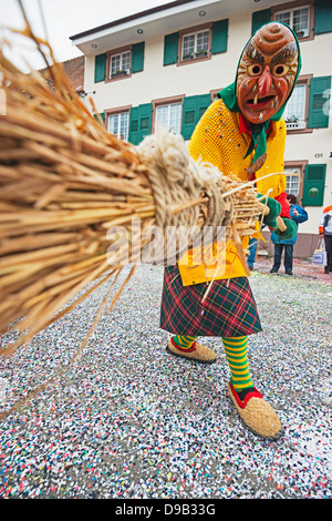 L'Europe, l'Allemagne, Weil am Rhein, Fasnact défilé printemps Banque D'Images