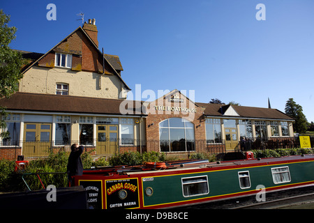 Le bateau House pub public house Tour Braunston jonction entre Grand Union Canal et Canal d'Oxford uk Northamptonshire Braunston Banque D'Images