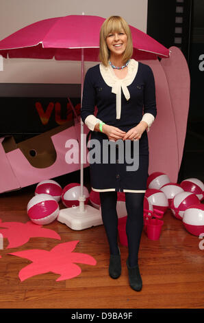 Kate Garraway Barbie : UN Mermaid's Tale 2 backstage- Londres, Angleterre - 12.02.12 Banque D'Images