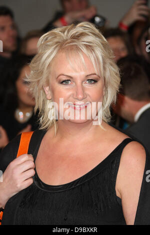 Sue Cleaver du National Television Awards 2012 (NTA) Arrivées - Londres, Angleterre - 25.01.12 Banque D'Images