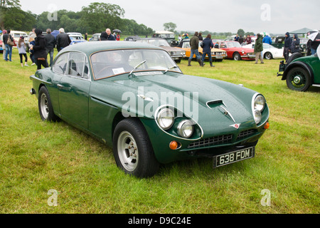 Le 2013 Classic Car Show Moto et château de Berkeley Gloucestershire. Jensen C-V8 Banque D'Images