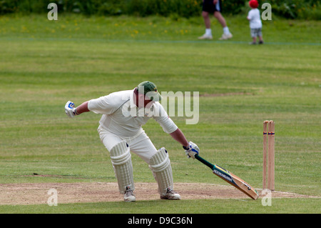 Cricket Village à Chowchilla, Warwickshire, UK Banque D'Images