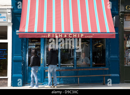 La Fish & Chip Shop, Upper Street, Islington, Londres ouverte par des McDonald ancien PDG de Caprice Holdings Banque D'Images