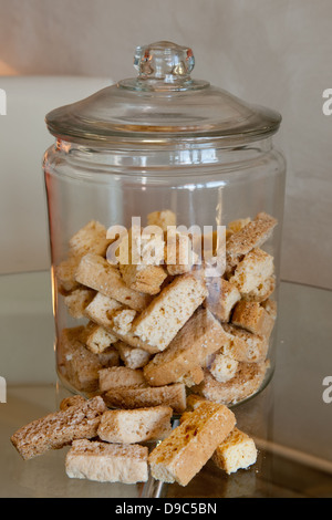 Biscottes, biscuits traditionnels sud-africains, Le Cap, Afrique du Sud Banque D'Images