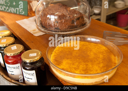 Tarte au lait de l'Afrique du Sud, Cape Town, Afrique du Sud Banque D'Images