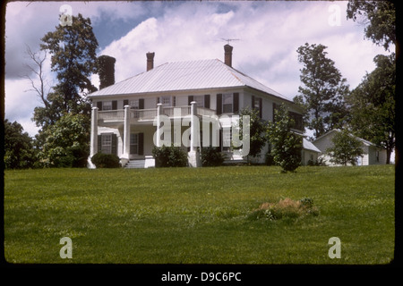 Le parc militaire national de Pea Ridge dans l'Arkansas préserve le site de la bataille de Pea Ridge en 1862, une bataille cruciale de la guerre de Sécession qui a influencé l'issue du théâtre occidental. Banque D'Images