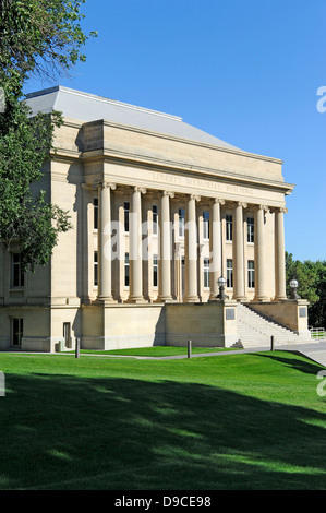 Bibliothèque d'État du Dakota du Nord Bismarck ND Banque D'Images