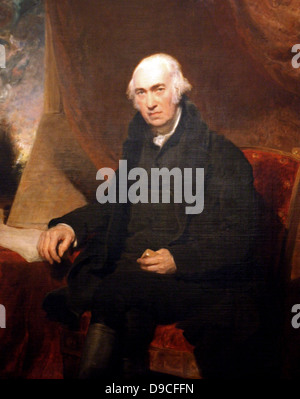 Portrait de James Watt' 1812, par Sir Thomas Lawrence (1769-1830). Banque D'Images
