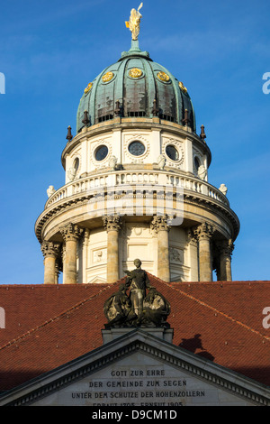 Tour à coupole de la cathédrale française, Französischer Dom, Berlin, Allemagne Banque D'Images